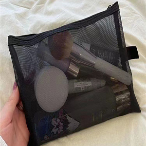 mesh zipper pouch bags