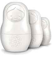 Genuine Fred M-CUPS Matryoshka Measuring Cups, Set of 6, Russian Doll Nesting Measuring Cups, White