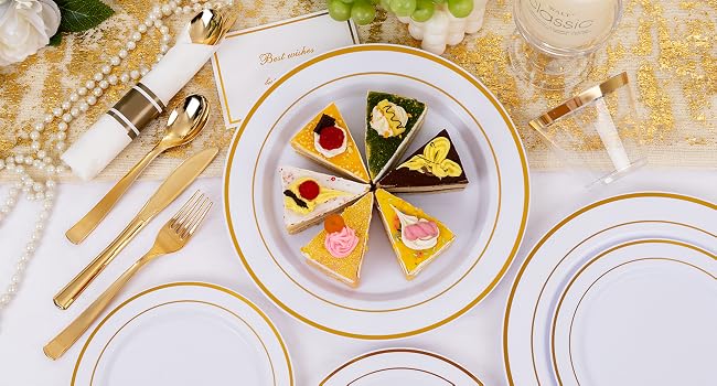 Gold Party Plates