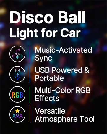 car disco ball