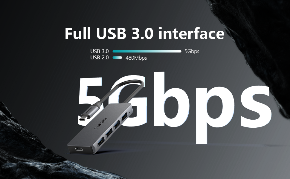 USB 3.0 Hub 4 Port