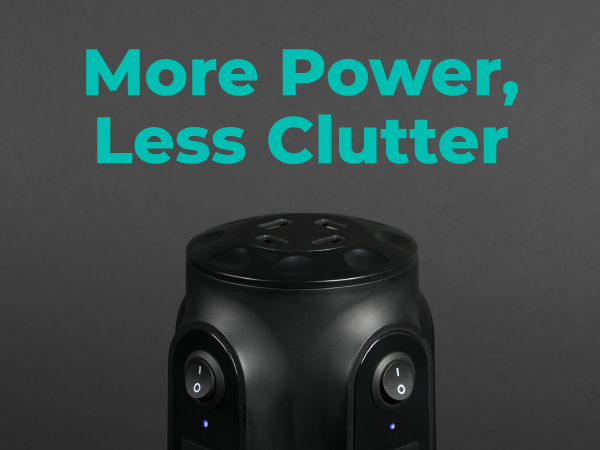 More Power, Less Clutter - KMC Surge Tower 20806