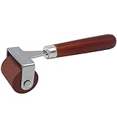 MyLifeUNIT Rubber Brayer, Brayer Ink Roller, Soft Rubber Brayer Roller with Wooden Handle