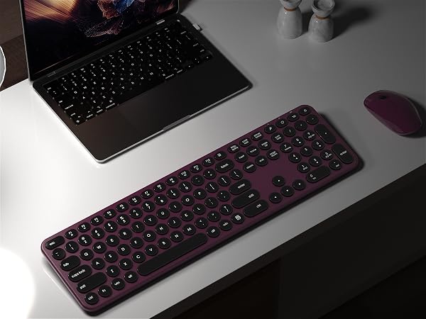 Wireless Keyboard and Mouse Combo
