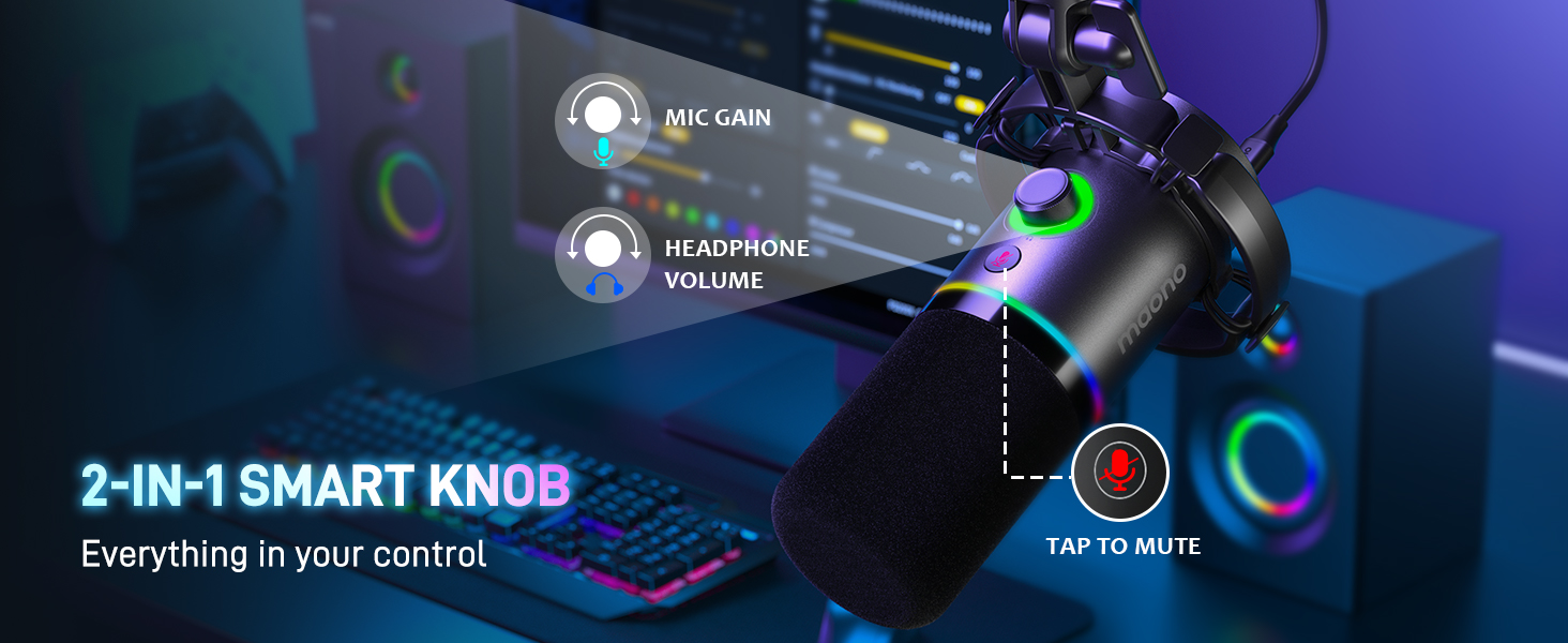 MAONO XLR USB Dynamic Microphone