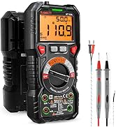 KAIWEETS Digital Multimeter TRMS 6000 Counts Voltmeter Auto-Ranging Fast Accurately Measures Volt...