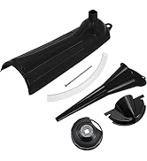 HDBUBALUS Crankcase Fill Funnel Primary Case Oil Fill Oil Filter Funnel Set with Oil Filter Wrenc...