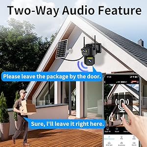 2-way audio camera