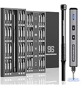 102 in 1 Electric Screwdriver, AM ARROWMAX Cordless Precision Screwdriver Set with 96 Magnetic Bi...