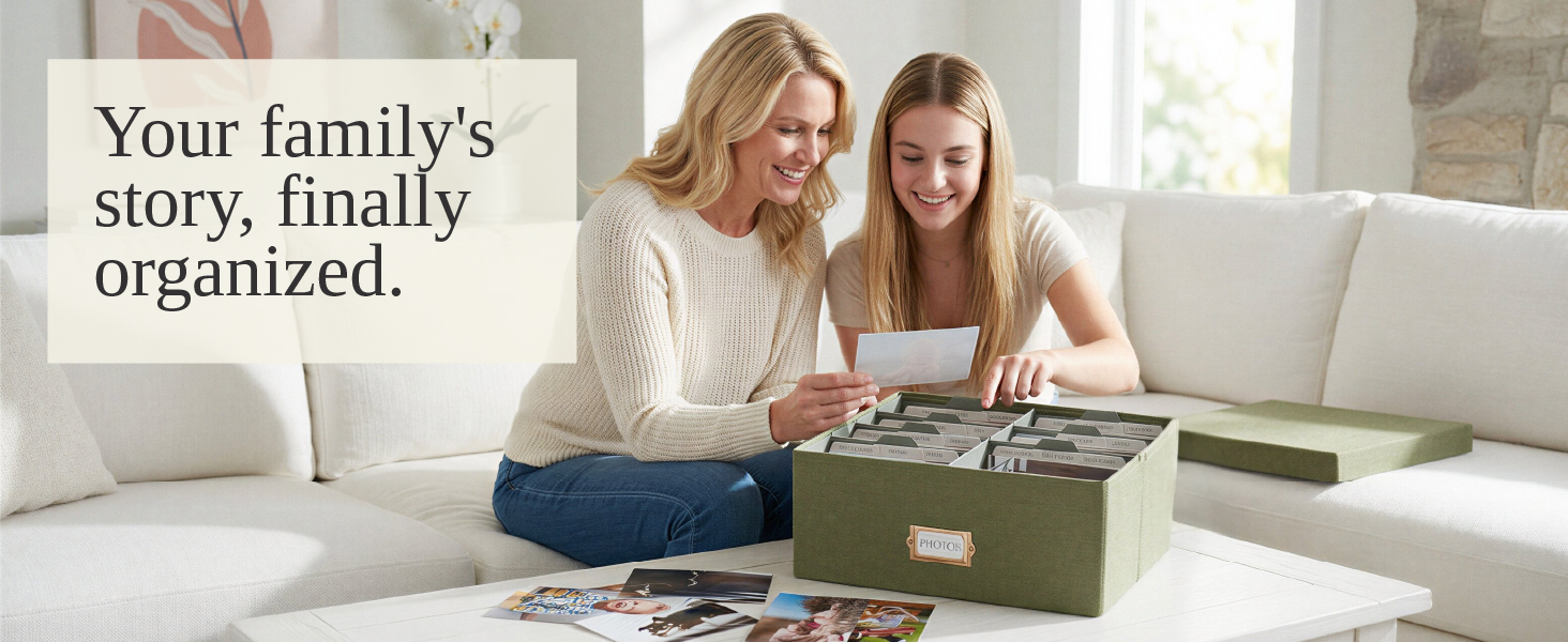 Your family's story, finally organized