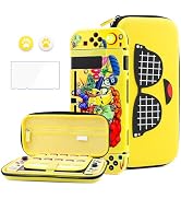 HYPERCASE Yellow Switch Case Kit for NS Accessories, with Portable Switch Carrying Travel Case, H...