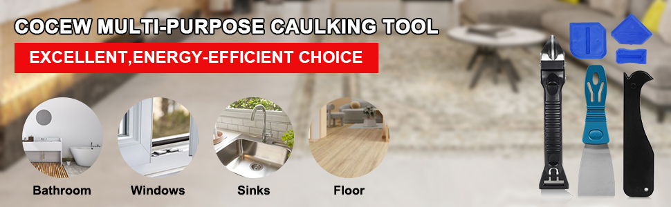 Caulk Remover Glass Glue Angle Scraper