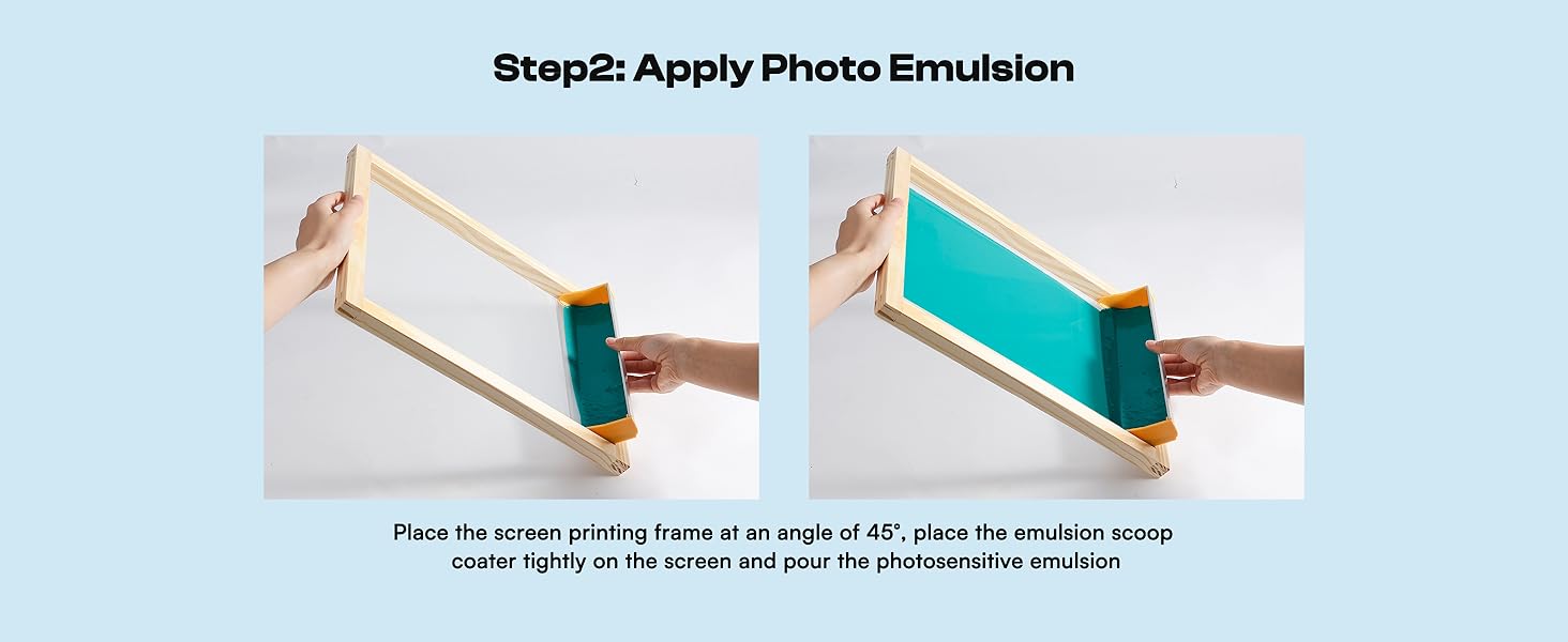 Apply Photo Emulsion