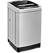 ARLIME 2 in 1 Compact Mini Laundry Machine Full-Automatic Washing Machine 1.5 Cu.Ft Capacity Port...