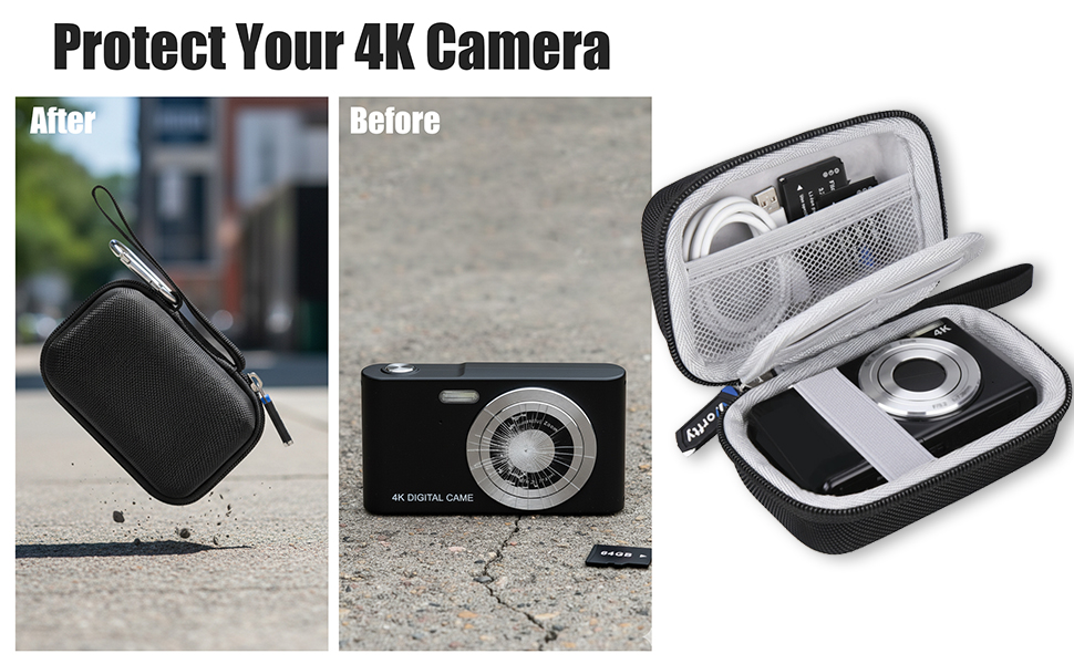 4k Digital Camera Case