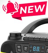 MONODEAL Cassette Tape Player with AM FM Radio | Multi-Functional CD and Cassette Player Combo,Ta...