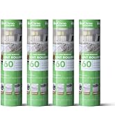 HapChron 10 inch Mega Lint Roller Refills for Evercare Pet Mega Lint Roller and Leo Cleaning Roll...