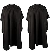 YELEGAI Professional Hair Cutting Cape(2 Pack), Salon Barber Cape with Adjustable Snap Closure
