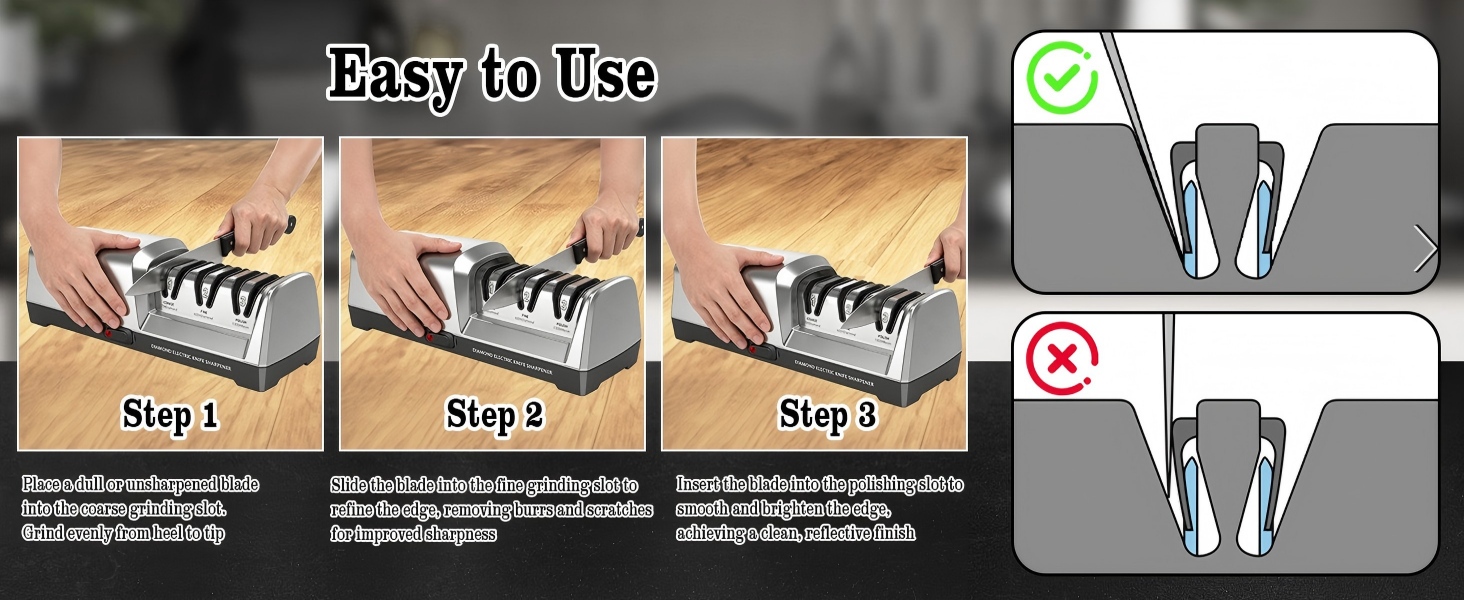 automatic knife sharpener
