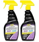 Invisible Glass 92183-2PK Hybrid Ceramic Rain Repellent and Glass Cleaner Cleans and Protects Car...