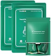 CxLoode 2 Pack Disposable Bed Sheet for Travel with 20 PCS Disposable Face Towels, Disposable Bed...