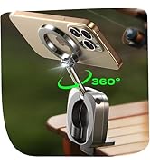 LISEN Airplane Phone Holder Travel Essentials for MagSafe Accessories, Handsfree for MagSafe Phon...