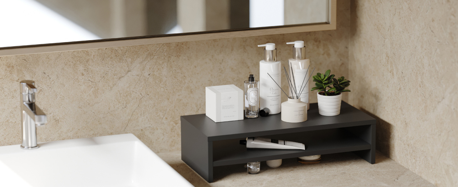 bathroom shelf