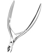 Cuticle Trimmer Cuticle Nippers, Durable Cuticle Cutter, Salon Toe Nail Cuticle Clippers, Stainle...