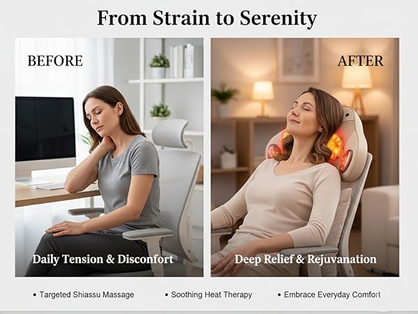 neck massager with heat