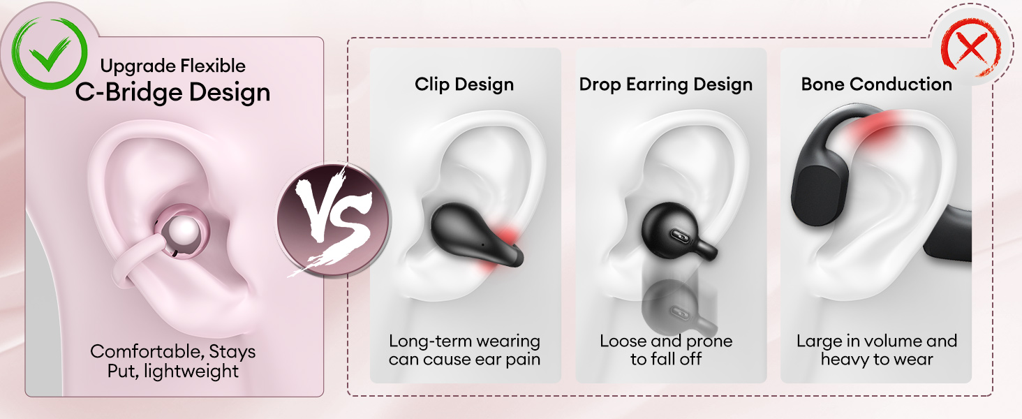 huawei freeclip king lucky clip on earbuds audifonos inalambricos