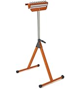 BORA Portamate PM-5093 Tri Function Pedestal Roller 11.25" Polished Steel Roller, Ball Bearing Mu...