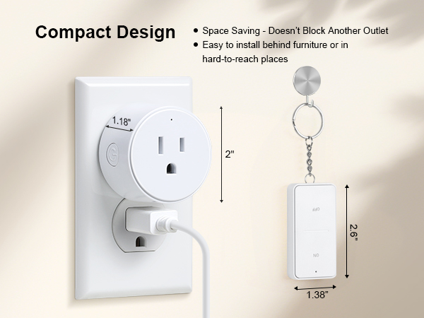 wireless remote control outlet