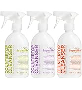 Sapadilla Multi-Surface Countertop Spray - Three Scent Variety - Made with 100% Pure Essential Oi...