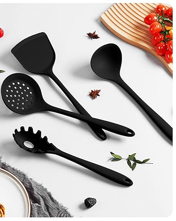 silicone utensil set