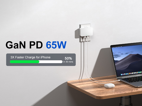 Flat USB Wall Charger