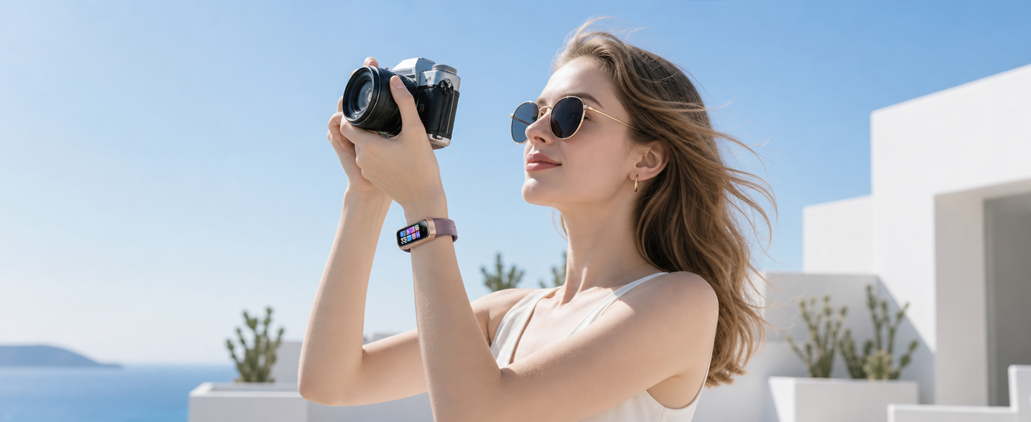 Stylish fitness tracker for everyday wear and active lifestyles