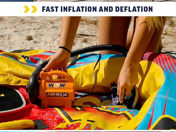 Fast inflation and deflation