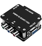 Mcbazel YPBPR to RGBS(SCART)/ VGA Component Converter for Retro Game Console/ Set-top Box/ DVD