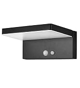 BRIMMEL Solar Wall Light Outdoor Solar Sconce Motion Sensor Wireless 60W 10 Hours Battery Life Wa...