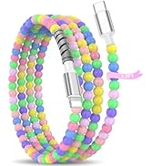 ACANDYA 3.3ft Charger Cable for Apple iPhone 14 13 Pro MFi-Certified Beaded Phone Charging Cord f...