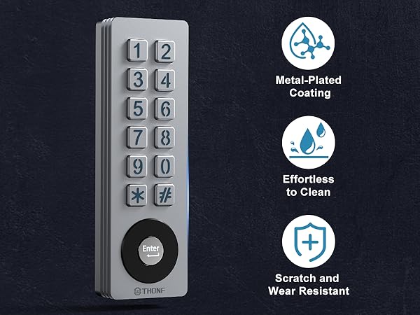 garage door keypad