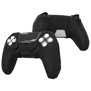 Soft silicone grips for PS5 wireless controller