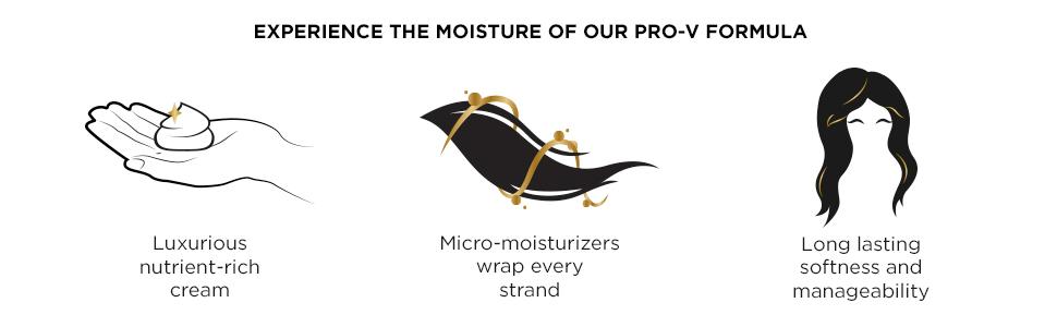 nutrient-rich, moisturizers, soft hair, mangeable, volumous hair