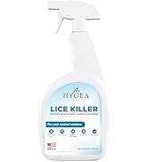 Hygea Natural Lice Spray for Home, Furniture, Bedding - Natural Treatment for Head Lice - Family ...