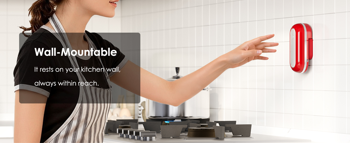 Wall Mountable Rechargeable Electric Can Opener_Acessible within Reach