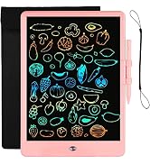LCD Writing Tablet for Kids Doodle Board with Bag, Electronic Digital Colorful Screen Drawing Tab...
