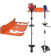 MUTUACTOR Weed Eater Hanger Heavy Duty,2 Slots Large Opening Garage Organizer WeedEater Hanger Wa...