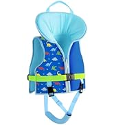 HeySplash Toddler Swim Vest, Toddler Floaties Fit 22-55 Lbs/13-33 Lbs, Children Swimming Jacket w...