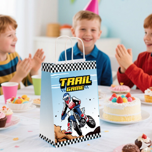 motocross birthday favors