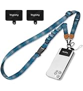 Icycay Phone Lanyard Crossbody, Cell Phone Lanyard for Around The Neck Adjustable Phone Strap, Cu...